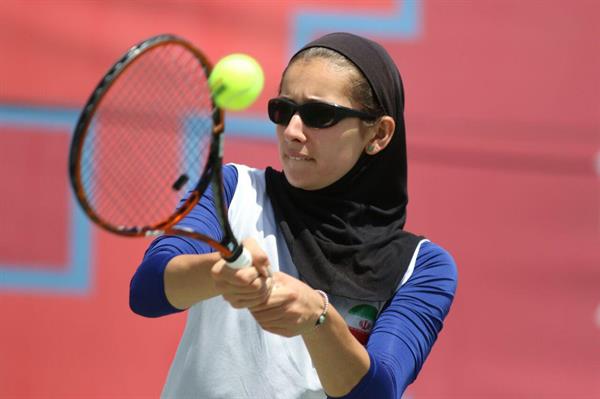 چهارمین دوره بازیهای همبستگی کشورهای اسلامی ؛نماینده تنیس بانوان کشورمان از سد حریف مالدیوی گذشت