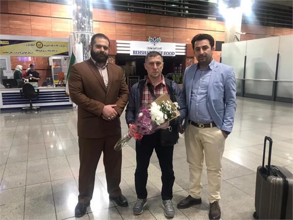 حسین اوزکان قهرمان المپیک و گزینه سرمربیگری تیم ملی جودو ایران وارد تهران شد