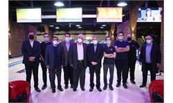 بازدید از تیم ملی هاکی روی یخ و افتتاح سالن بولینگ بازار بزرگ ایران 15