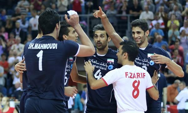 والیبال انتخابی المپیک 2016 - ژاپن؛پیروزی ایران برابر ونزوئلا