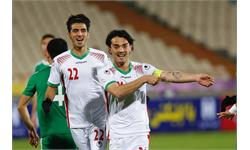 دیدار تیم ملی فوتبال المپیک ایران با ترکمنستان 12
