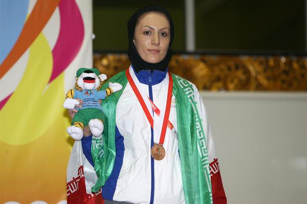 سومین دوره بازیهای همبستگی کشورهای اسلامی – اندونزی(196) ؛پریسا فرشیدی به مدال برنز دست یافت