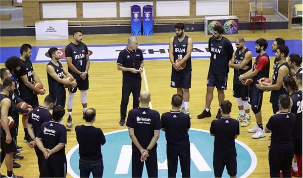 شروع اردو تیم ملی بسکتبال از ۲۶ اردیبهشت ماه