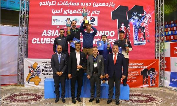 قهرمان بخش مردان رقابت های تکواندو جام باشگاه های آسیا مشخص شد