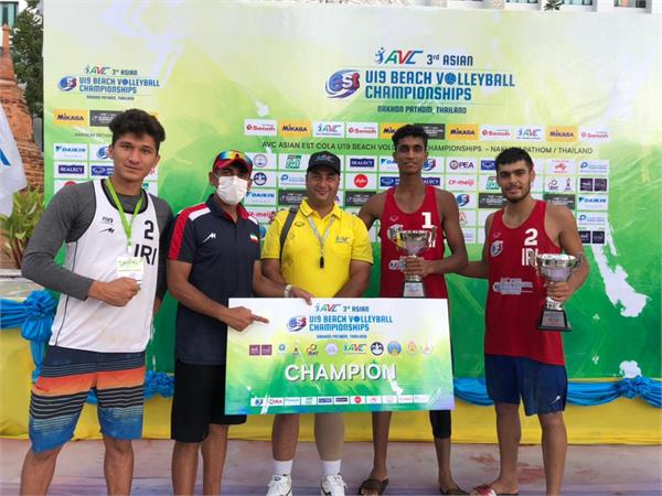 یازده قضاوت مسیبی در والیبال ساحلی قهرمانی زیر 19 سال آسیا
