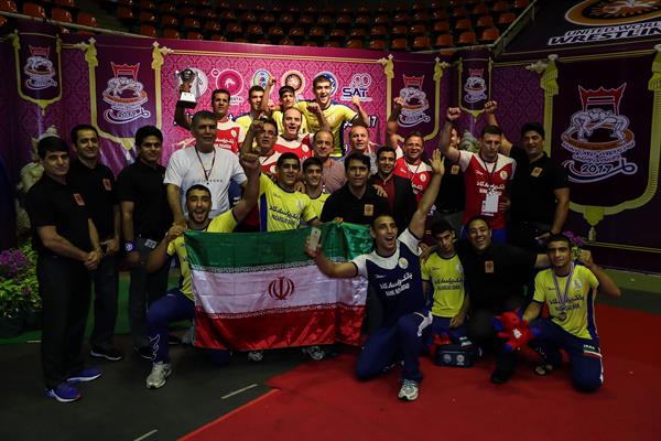 رقابت های کشتی فرنگی نوجوانان قهرمانی آسیا- تایلند؛تیم ایران به عنوان قهرمانی رسید