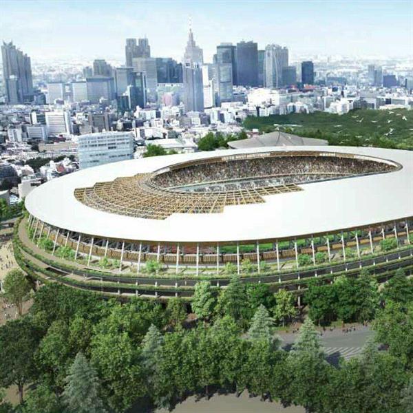 طرح 1/6 میلیارد دلاری ورزشگاه افتتاحیه بازیهای المپیک 2020 با الهام گرفتن از یک معبد قدیمی در ژاپن