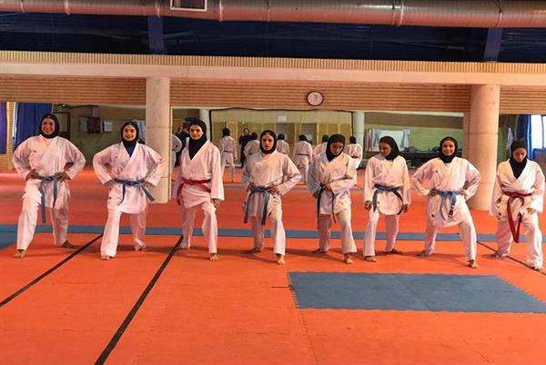 آغاز دور جدید تمرینات تیم ملی کاراته بانوان