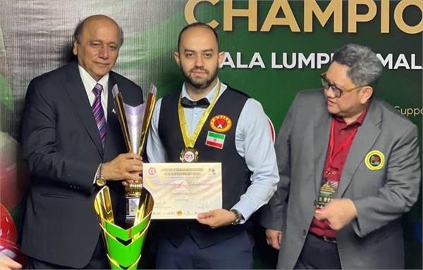 مزینی قهرمان فینال تمام ایرانی مسابقات آسیایی شد
