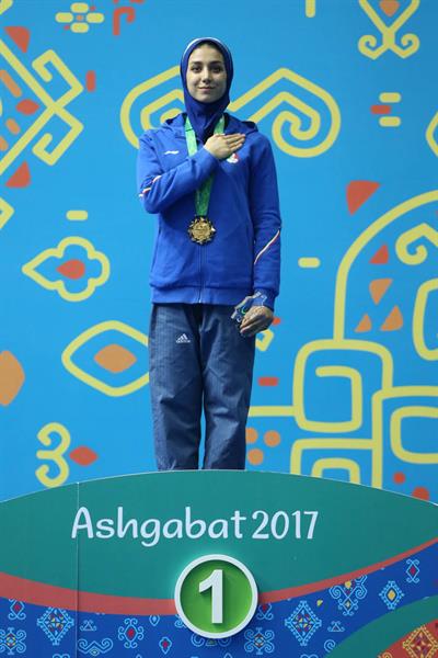 بازی‌های داخل سالن آسیا ۲۰۱۷ - ترکمنستان؛سلحشوری تنها مدال طلای پومسه ایران را کسب کرد