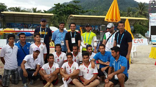 چهارمین دوره بازیهای ساحلی_تایلند؛تیم ملی سپک تاکرا دومین برنز خود را کسب کرد