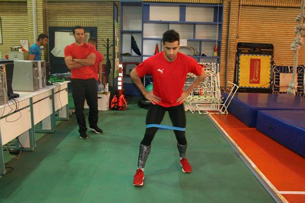 صبح امروز و در آکادمی ملی المپیک پیگیری شد؛تمرینات آماده سازی سریع‌ترین مرد ایران