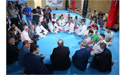 بازدید وزیر ورزش و جوانان و مسولان کمیته ملی المپیک  از اردو تیم ملی کاراته 6