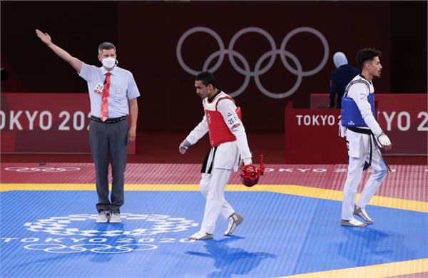 المپیک توکیو 2020؛شکست آرمین هادی‌پور مقابل تکواندو آرژانتینی