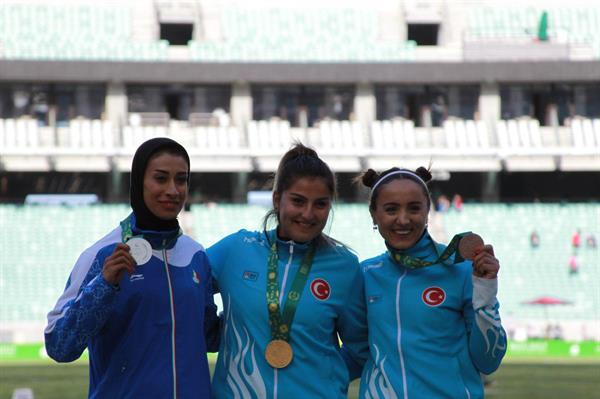 چهارمین دوره بازیهای همبستگی کشورهای اسلامی؛بانوی پرتابگر ایران با رکوردشکنی مدال نقره گرفت