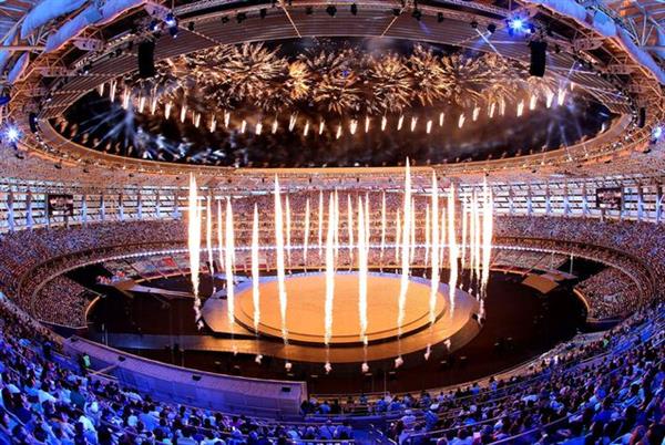 چهارمین دوره بازیهای همبستگی کشورهای اسلامی ؛ مراسم افتتاحیه باحضور همسر رئیس جمهوری آذربایجان امروزتمرین می شود