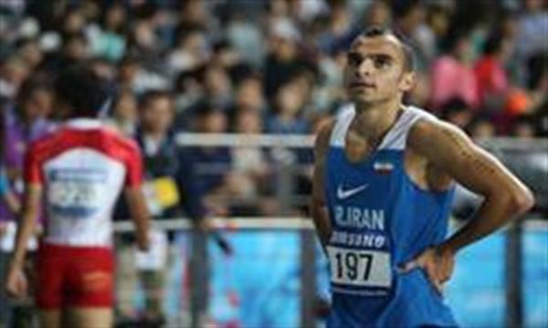 ششمین دوره رقابت های ارتش های جهان؛قاسمی در 100 متر نایب قهرمان شد
