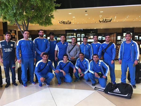 چهارمین دوره بازیهای همبستگی کشورهای اسلامی؛تیم های ملی کشتی آزاد و زور خانه ای بعنوان آخرین گروه اعزامی امروز وارد باکو شدند