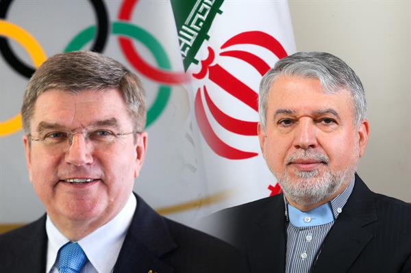 توماس باخ انتخاب دکتر صالحی امیری بعنوان رئیس کمیته ملی المپیک ایران را تبریک گفت