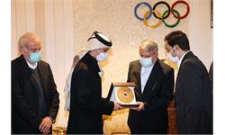 دیدار ریاست کمیته ملی المپیک با هیئت ورزشی کشور قطر 11
