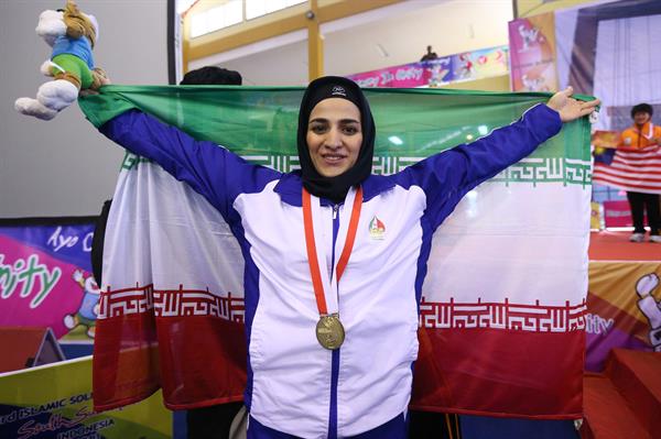 سومین دوره بازیهای همبستگی کشورهای اسلامی_اندونزی(44)؛افسانه: گفته بودم اولین مدال طلای کاروان ایران را می‌گیرم