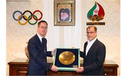 دیدار ریاست کمیته ملی المپیک با سفیر فرانسه در ایران 6