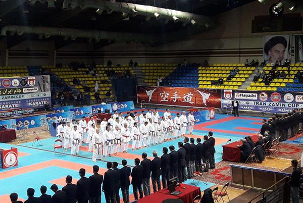 پانزدهمین دوره جام ایران زمین کاراته از امروز آغاز می شود