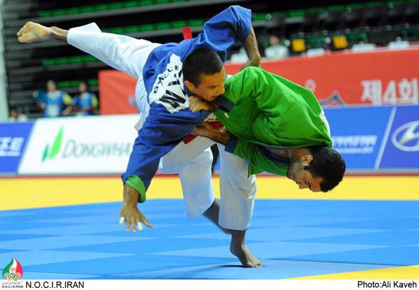 چهارمین دوره بازیهای آسیایی داخل سالن و هنرهای رزمی؛سعید خسروی نژاد به  مدال برنز اکتفا کرد