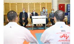 بازدید سرپرست کاروان المپیک توکیو از اردو کاراته 9