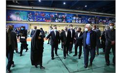 بازدید وزیر ورزش و جوانان از آکادمی ملی المپیک و افتتاح سالن فانکشنال 19