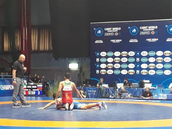 2 Iranian wrestlers advance to semi-final of world c'ships