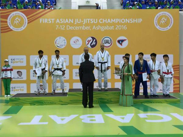 تیم ملی جوجیتسو نایب قهرمان آسیا شد