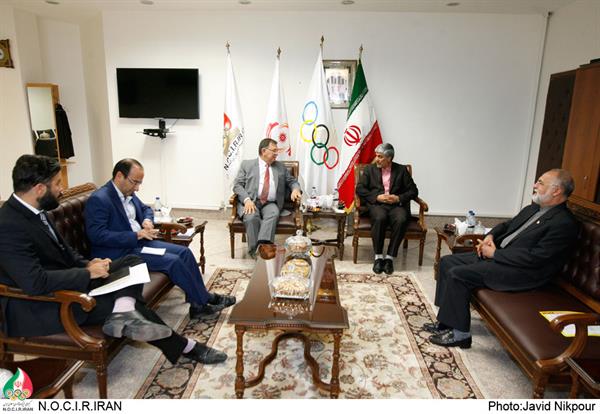 دیدار سفیربرزیل با رئیس و دبیرکل کمیته ملی المپیک