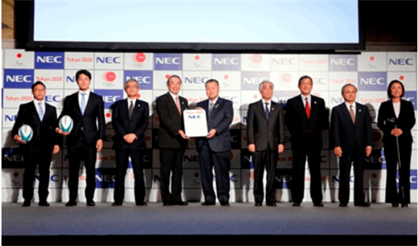 گسترش همکاری کمپانی الکترونیکی NEC با توکیو2020