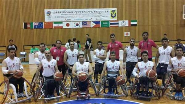 رقابت های بسکتبال با ویلچر قهرمانی آسیا و اقیانوسیه؛بسکتبال با ویلچر ایران با شکست کره پارالمپیکی شد