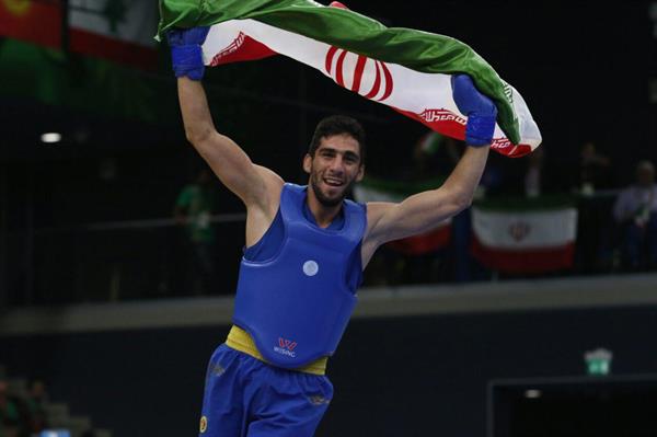چهارمین دوره بازیهای همبستگی کشورهای اسلامی؛چهارمین طلای ووشو ایران در مشت فرود ظفری
