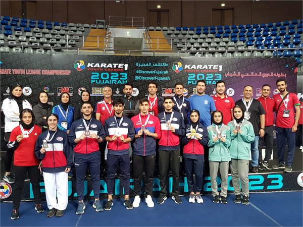پایان‌ روز دوم لیگ‌ جهانی کاراته وان‌ جوانان فجیره؛۹ مدال رنگارنگ دیگر برای ایران بدست آمد