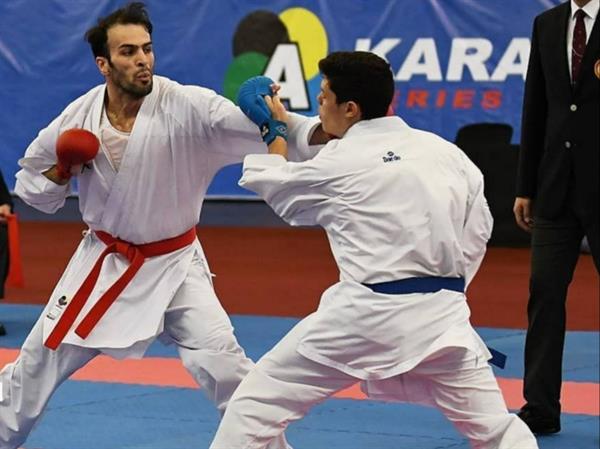 عسگری، فینالیست نخستین روز لیگ کاراته جهانی فرانسه