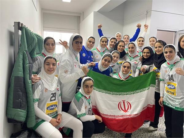 کسب اولین مدال طلای بانوان هندبال ایران