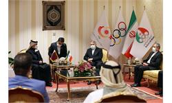 دیدار ریاست کمیته ملی المپیک با هیئت ورزشی کشور قطر 3