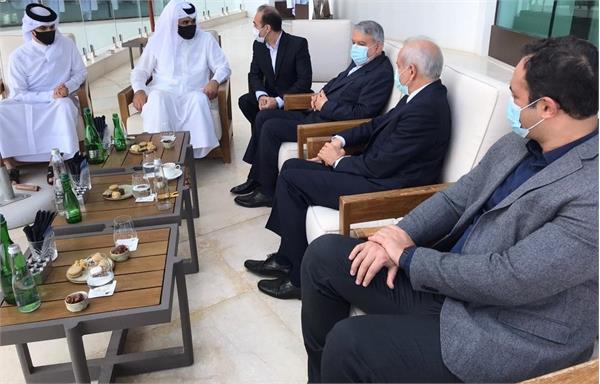 درحاشیه سفر رئیس کمیته ملی المپیک به مجمع عمومی شورای المپیک آسیا- عمان؛ دکتر صالحی امیری با رئیس کمیته ملی المپیک قطر دیدار و گفتگو کرد