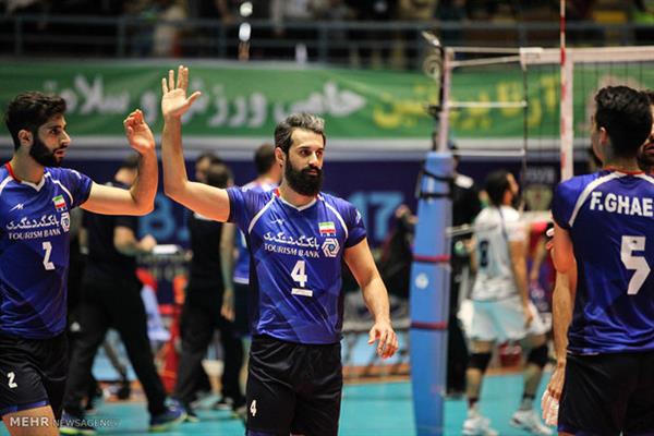 مسابقات والیبال انتخابی قهرمانی جهان؛تیم والیبال ایران برابر قزاقستان پیروز شد/صعود به مسابقات جهانی