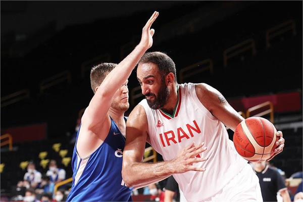 المپیک توکیو 2020؛تیم ملی بسکتبال ایران نتیجه را واگذار کرد