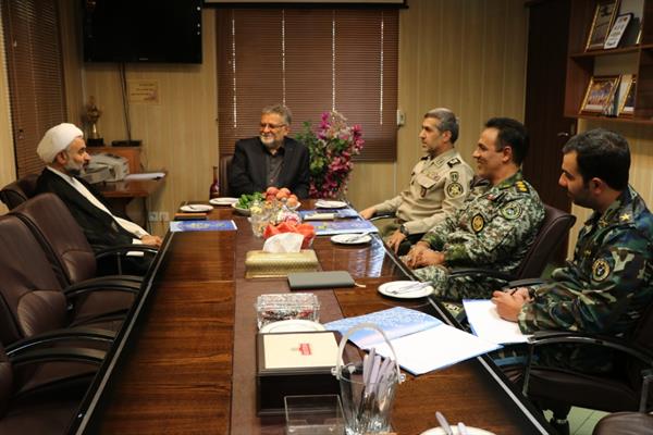 برگزاری نشست رییس کمیسیون فرهنگی کمیته با تربیت بدنی ارتش