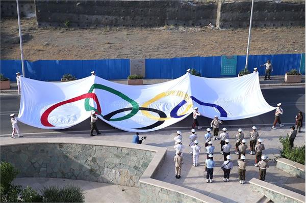 بازتاب اهتزاز بزرگترین پرچم المپیک در ایران از زبان شورای المپیک آسیا
