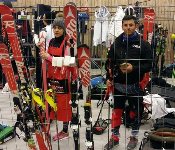دومین دوره بازیهای المپیک زمستانی نوجوانان-نروژ؛تجهیزات اسکی‎بازان ایران بررسی شد