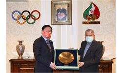 دیدار ریاست کمیته ملی المپیک با سفیر چین در ایران 32