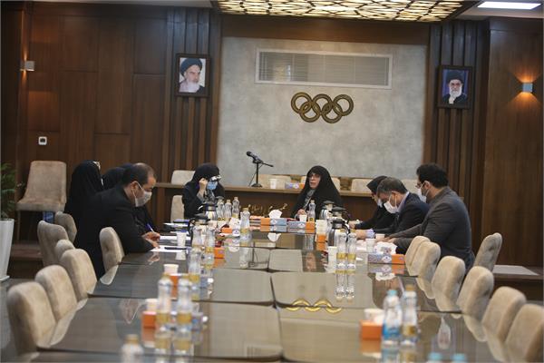 برگزاری نشست کمیسیون زنان و ورزش کمیته ملی المپیک
