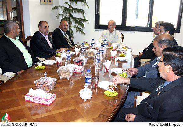 دیدار رئیس کمیته پارالمپیک عراق با دبیر کل؛تاکید افشارزاده بر گسترش روابط ورزشی میان تهران و بغداد