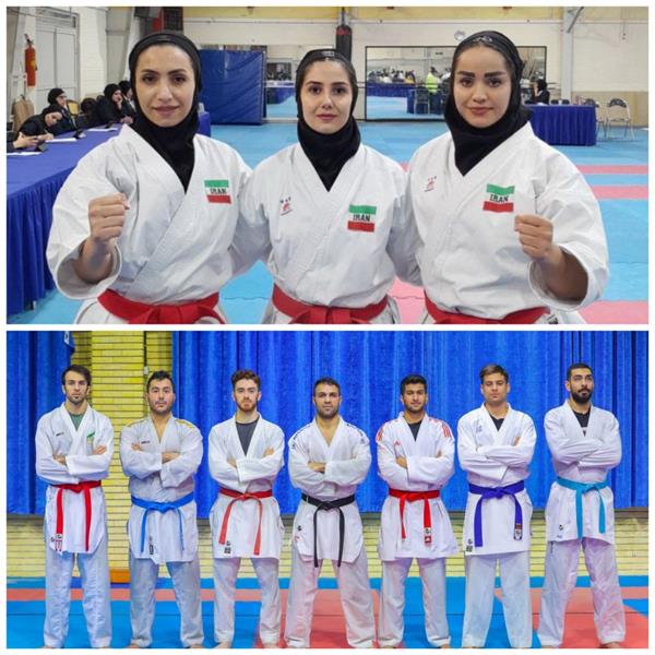 پایان چهارمین روز مسابقات کاراته قهرمانی آسیا ۲۰۲۲/تعداد مدالهای ایران به عدد ۳۲ رسید